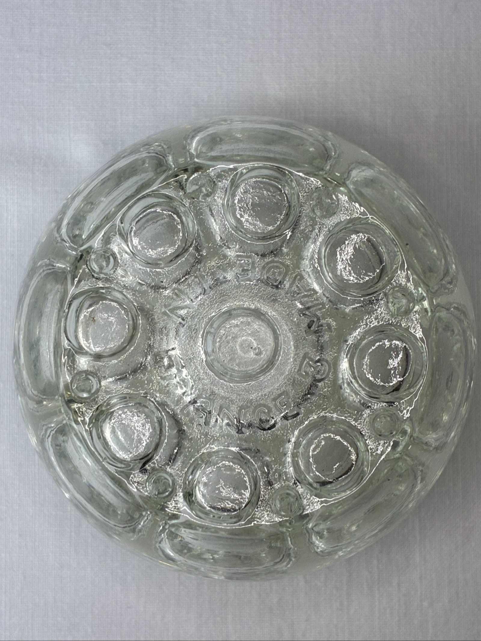 Vintage glass flower holder. – photo 3